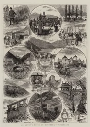 Notizen eines Künstlers in Montreux, Schweiz